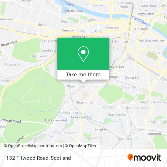 132 Titwood Road map