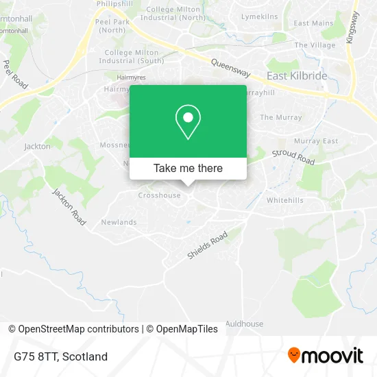 G75 8TT map
