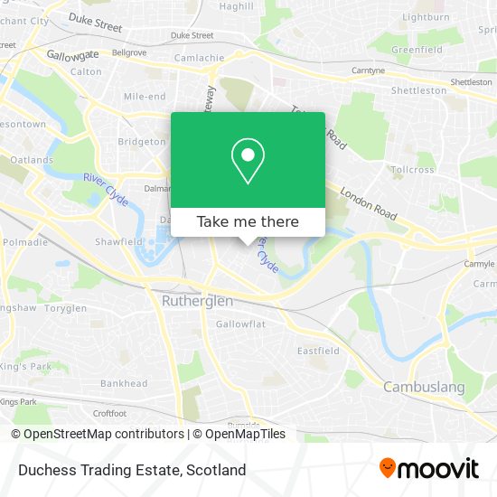 Duchess Trading Estate map