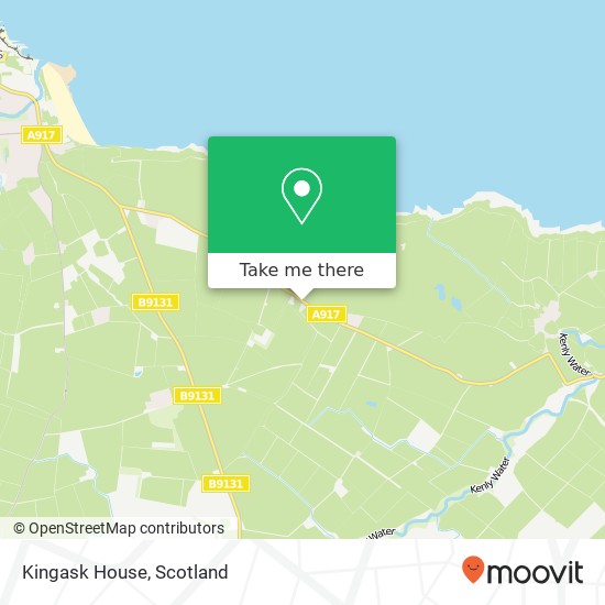 Kingask House map