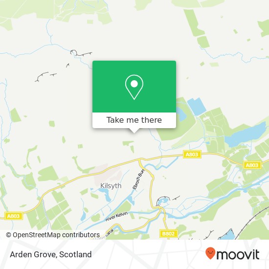 Arden Grove map