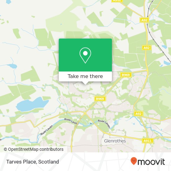 Tarves Place map