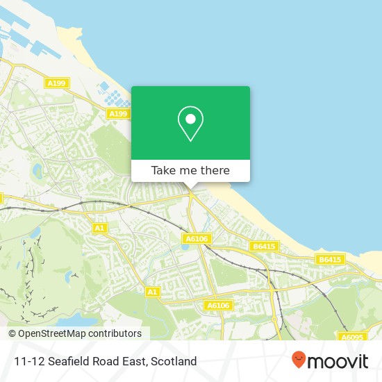 11-12 Seafield Road East map