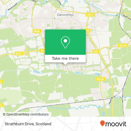 Strathburn Drive map