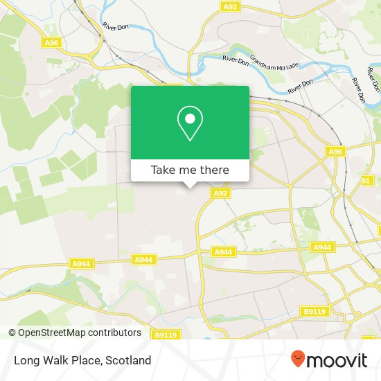 Long Walk Place map
