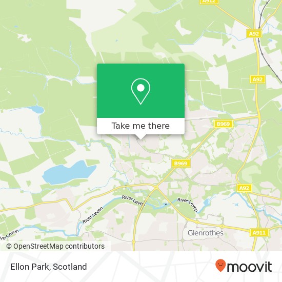 Ellon Park map