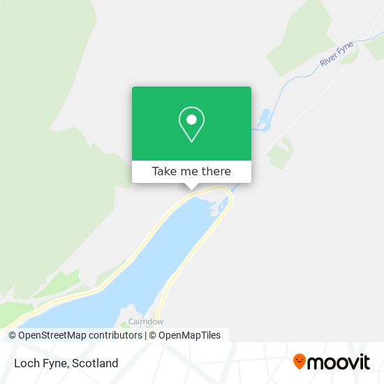 Loch Fyne map