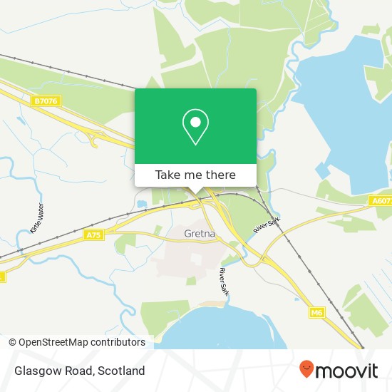 Glasgow Road map