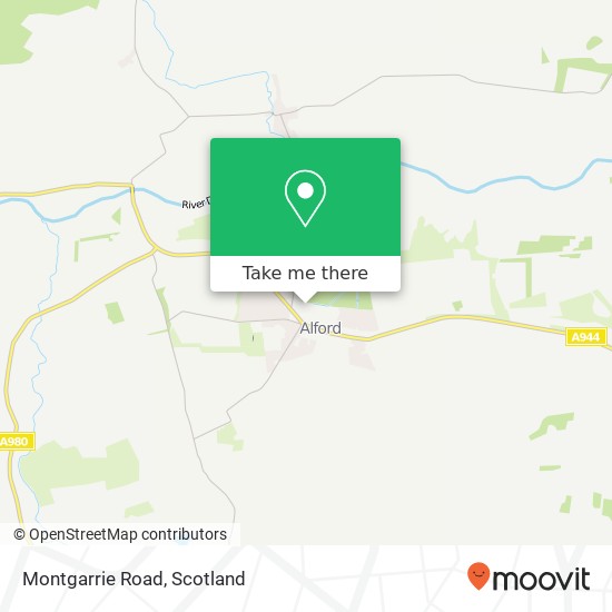 Montgarrie Road map