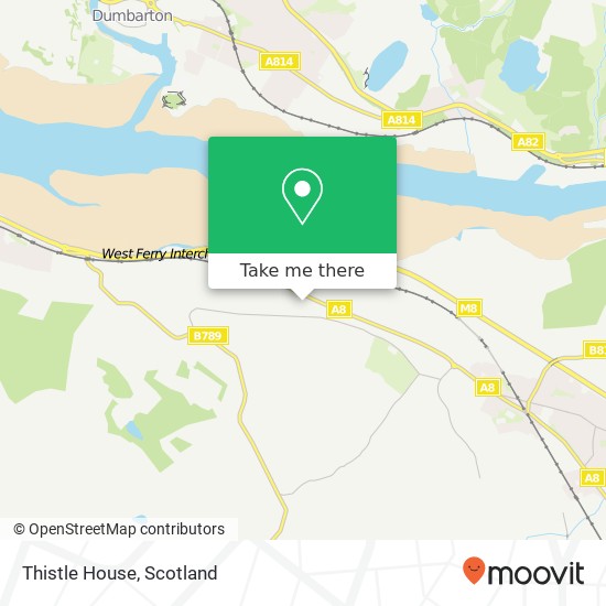 Thistle House map