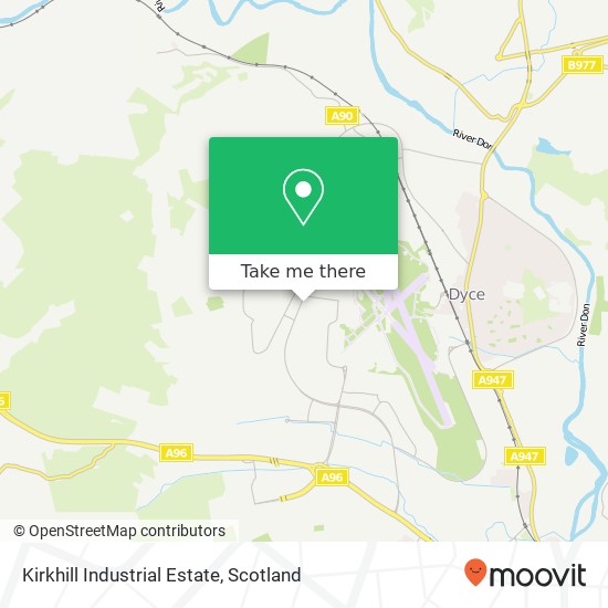 Kirkhill Industrial Estate map
