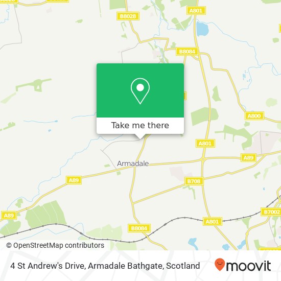 4 St Andrew's Drive, Armadale Bathgate map