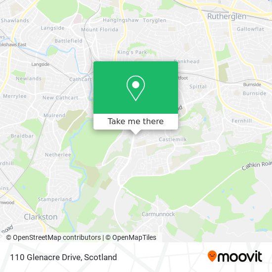 110 Glenacre Drive map