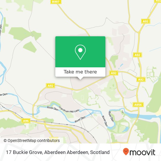 17 Buckie Grove, Aberdeen Aberdeen map