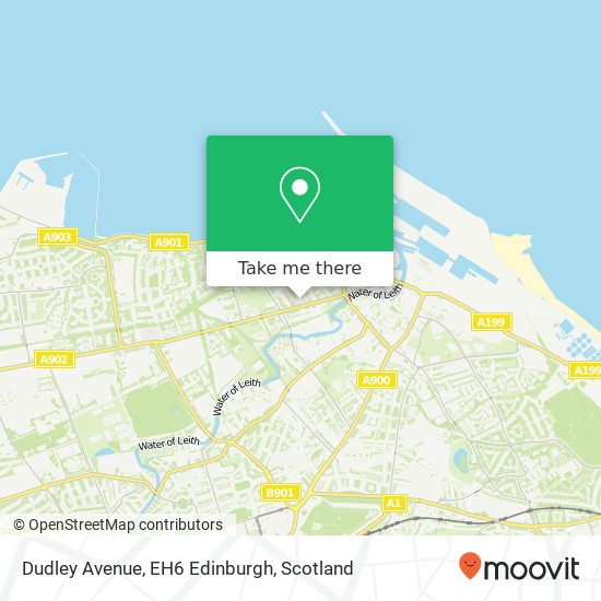 Dudley Avenue, EH6 Edinburgh map