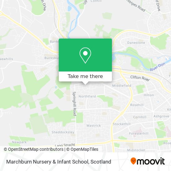Marchburn Nursery & Infant School map