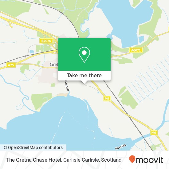 The Gretna Chase Hotel, Carlisle Carlisle map