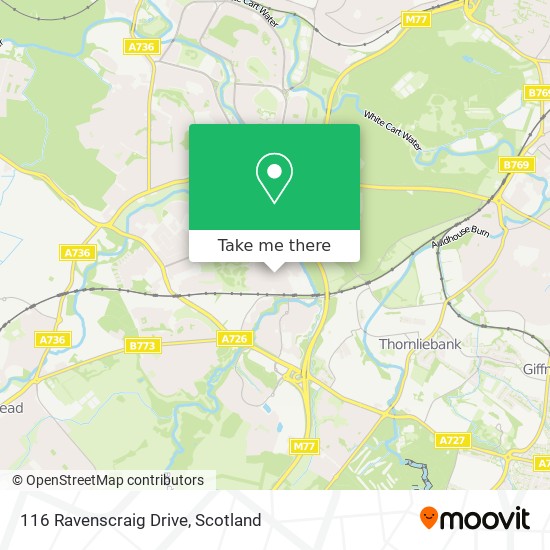 116 Ravenscraig Drive map