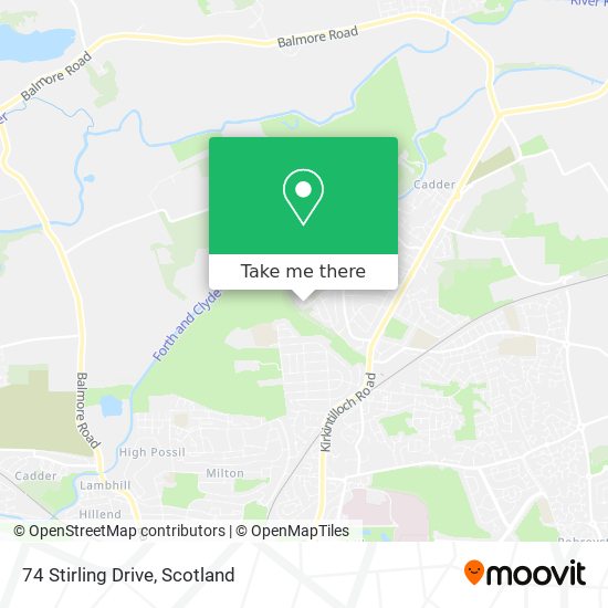 74 Stirling Drive map
