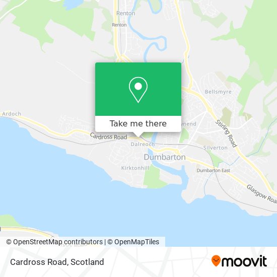 Cardross Road map