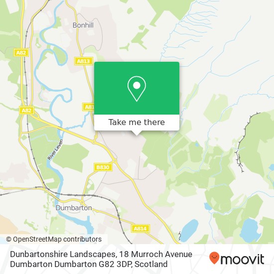 Dunbartonshire Landscapes, 18 Murroch Avenue Dumbarton Dumbarton G82 3DP map