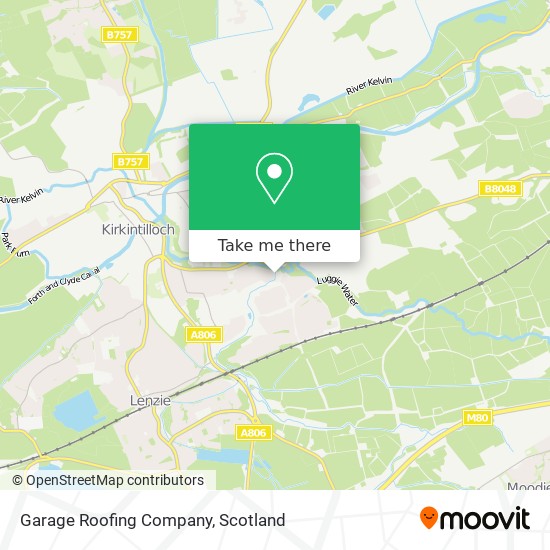 Garage Roofing Company map