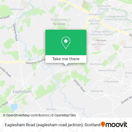 Eaglesham Road (eaglesham road jackton) map