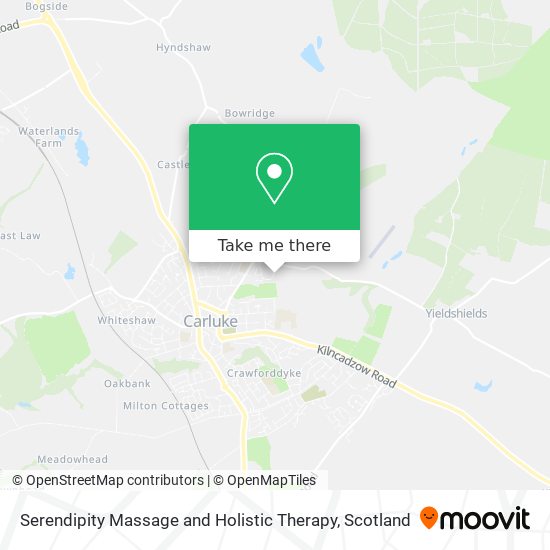 Serendipity Massage and Holistic Therapy map