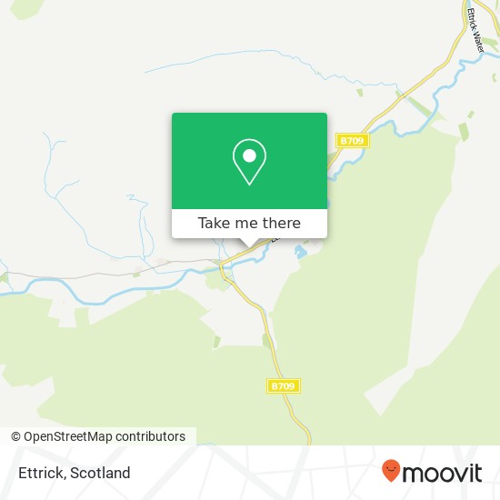 Ettrick map