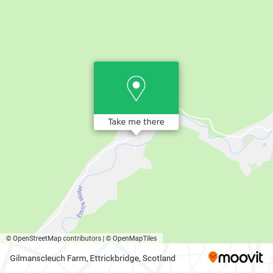 Gilmanscleuch Farm, Ettrickbridge map
