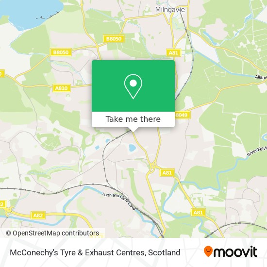 McConechy's Tyre & Exhaust Centres map