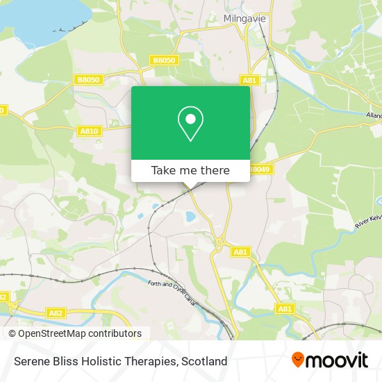 Serene Bliss Holistic Therapies map