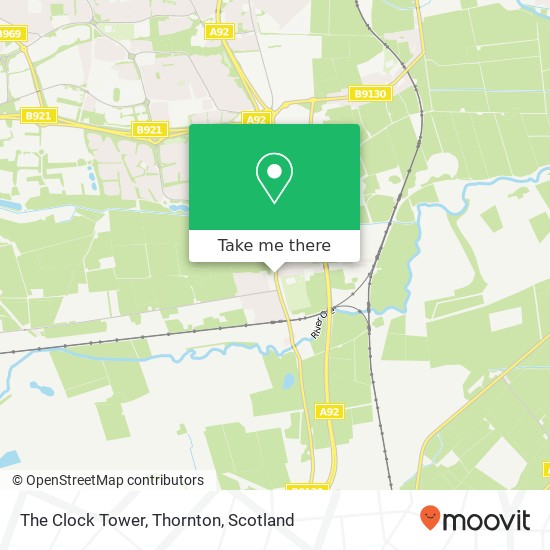 The Clock Tower, Thornton map