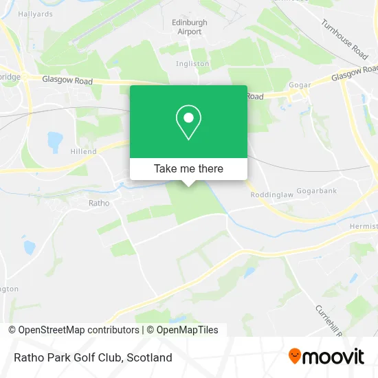 Ratho Park Golf Club map