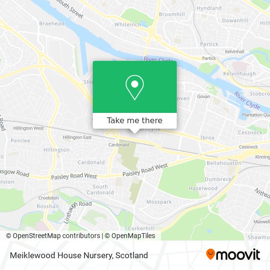 Meiklewood House Nursery map