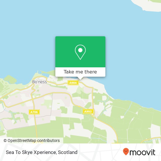 Sea To Skye Xperience map