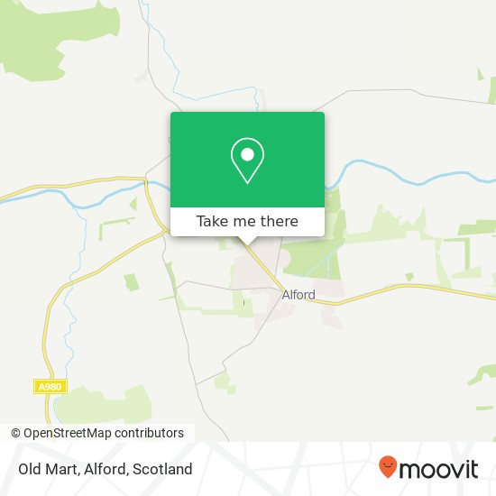 Old Mart, Alford map