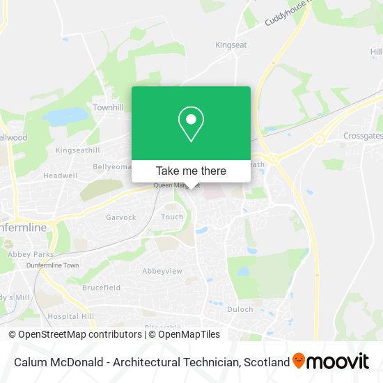 Calum McDonald - Architectural Technician map