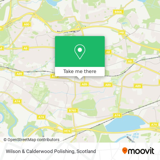 Wilson & Calderwood Polishing map