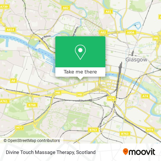 Divine Touch Massage Therapy map