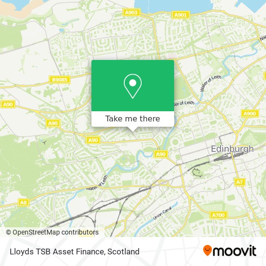 Lloyds TSB Asset Finance map