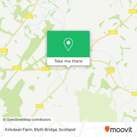 Kirkdean Farm, Blyth Bridge map