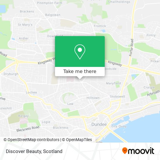 Discover Beauty map
