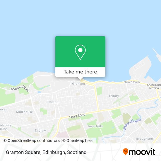 Granton Square, Edinburgh map