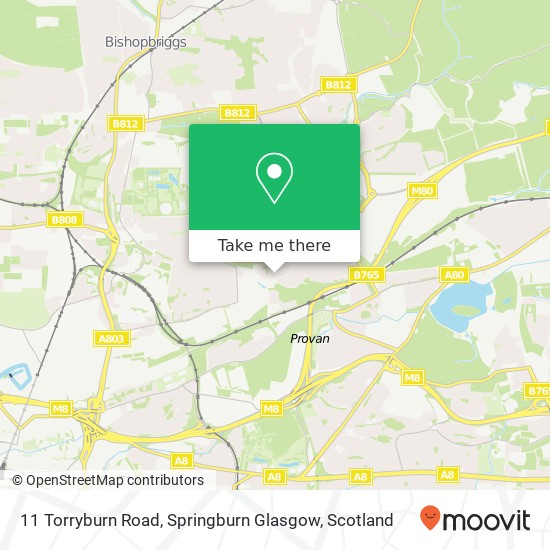 11 Torryburn Road, Springburn Glasgow map