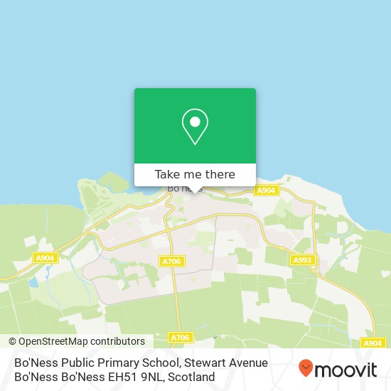Bo'Ness Public Primary School, Stewart Avenue Bo'Ness Bo'Ness EH51 9NL map