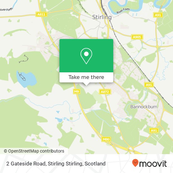 2 Gateside Road, Stirling Stirling map