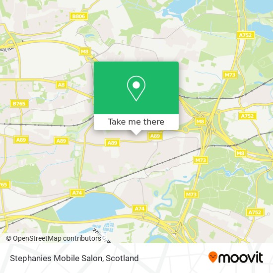 Stephanies Mobile Salon map