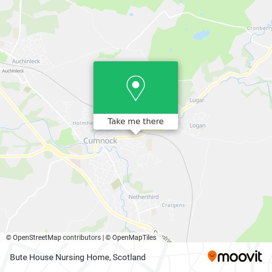 Bute House Nursing Home map