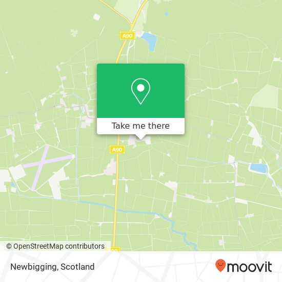 Newbigging map